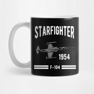 F-104 Starfighter Military Aircraft Mug